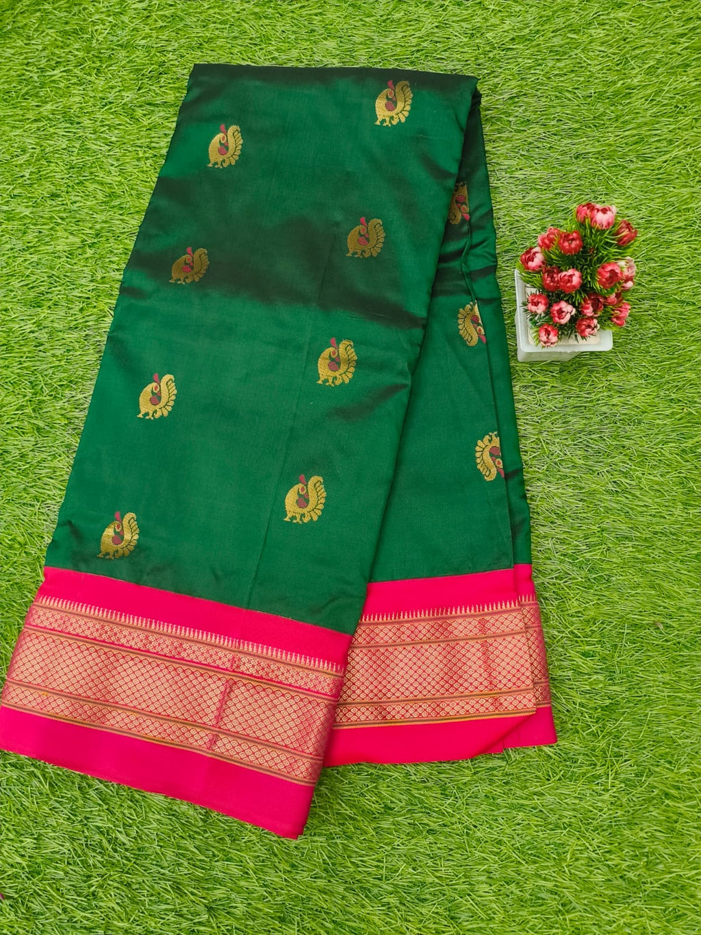 Navaratri Special Green Colour