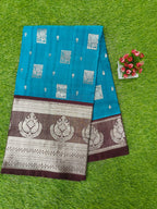 Navaratri Special Peacock Green