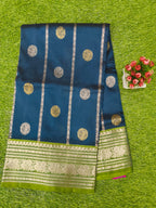 Navaratri Special Peacock Green