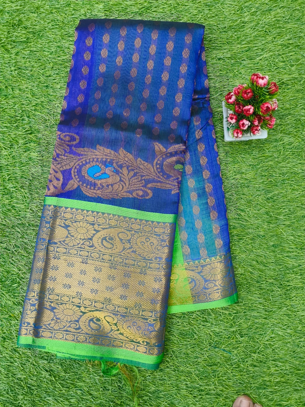 Navaratri Special Royal Blue Colour