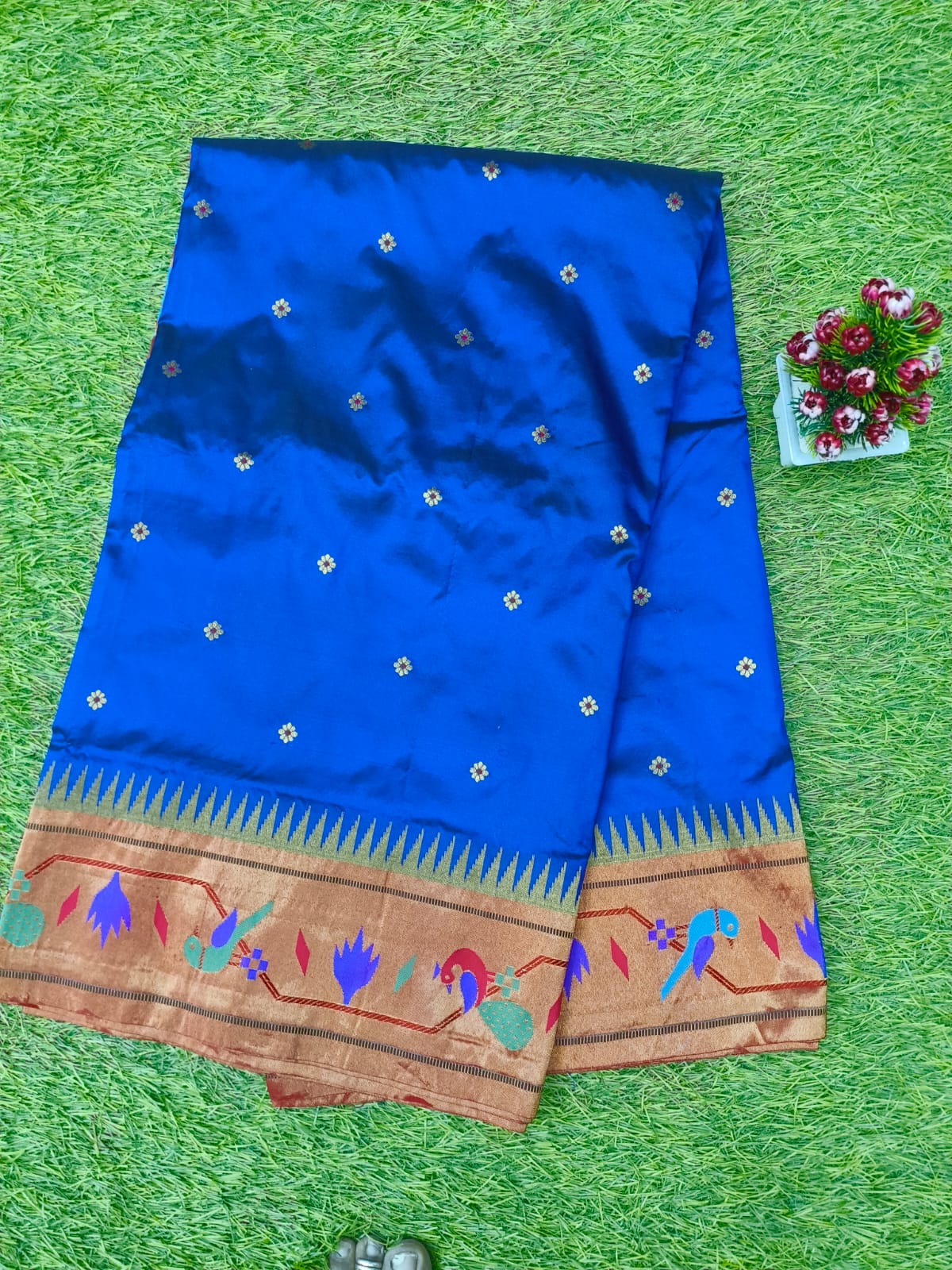Navaratri Special Royal Blue Colour