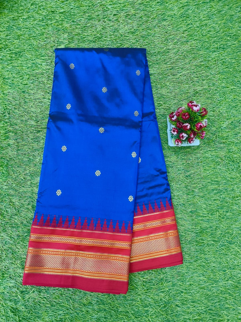 Navaratri Special Royal Blue Colour