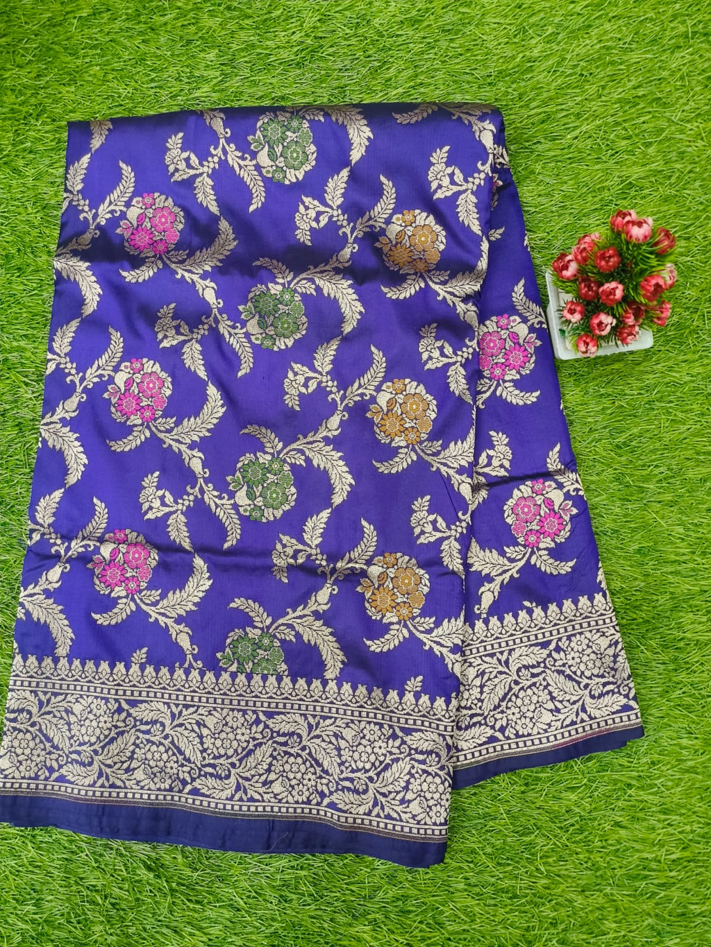 Navaratri Special Peacock Green