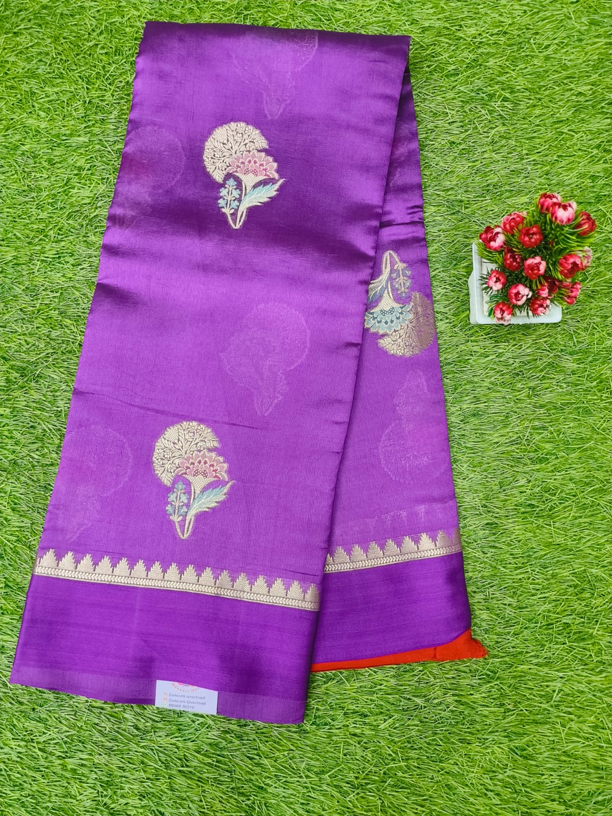 Navaratri Special Purple Colour