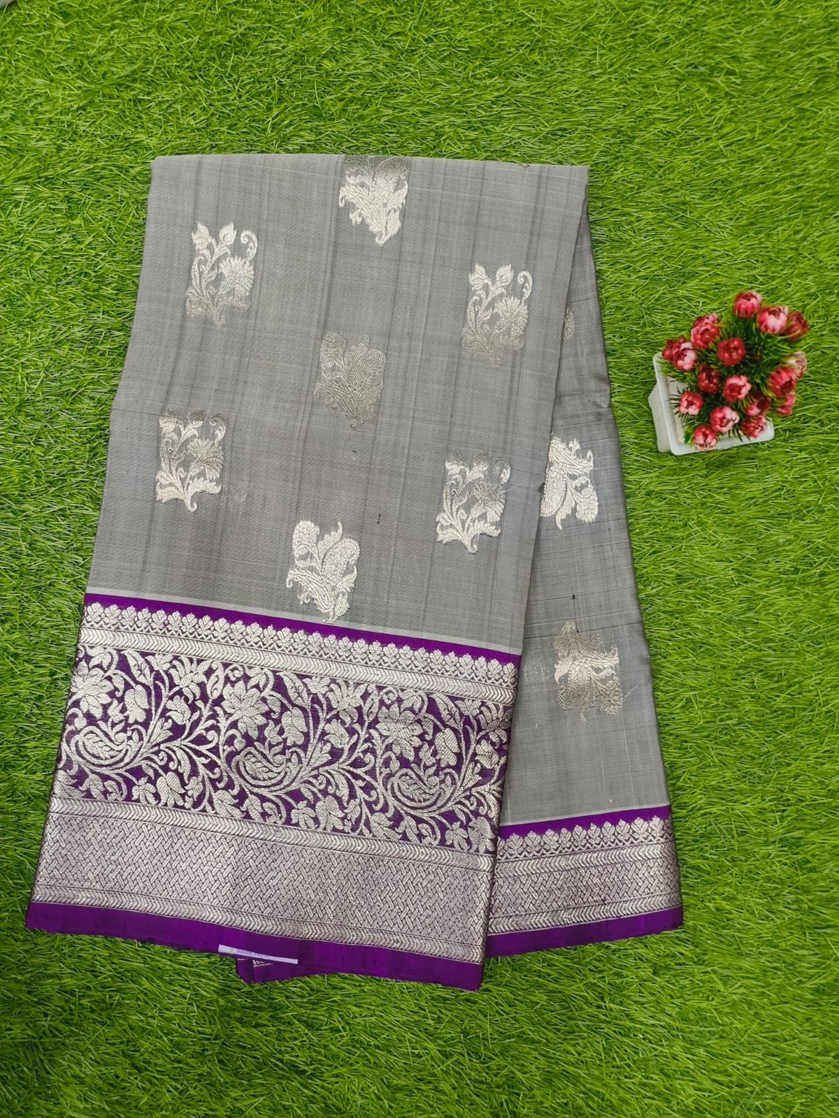 Navaratri Special Grey Colour