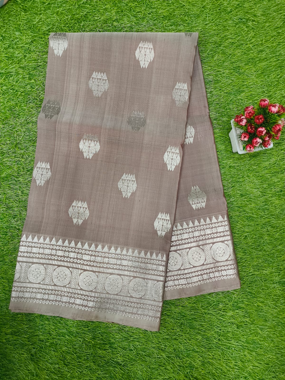 Navaratri Special Grey Colour