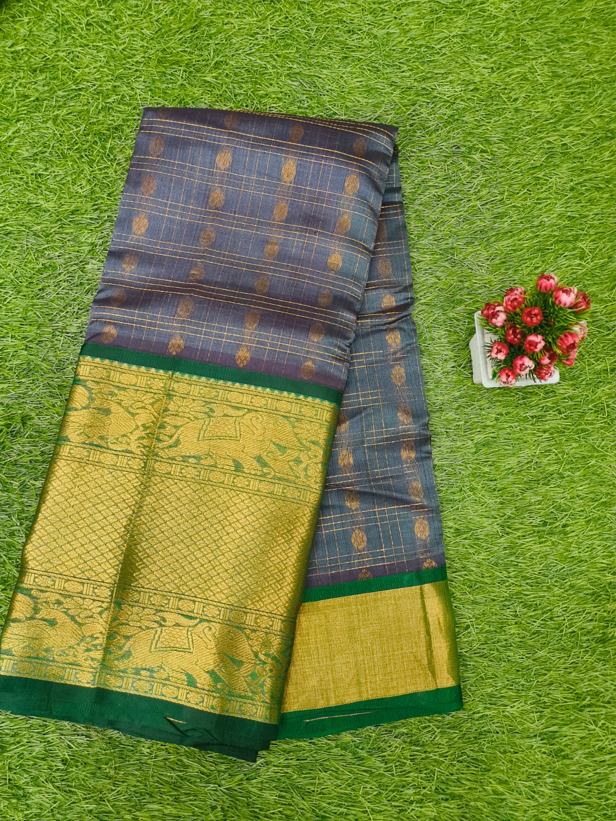 Navaratri Special Grey Colour