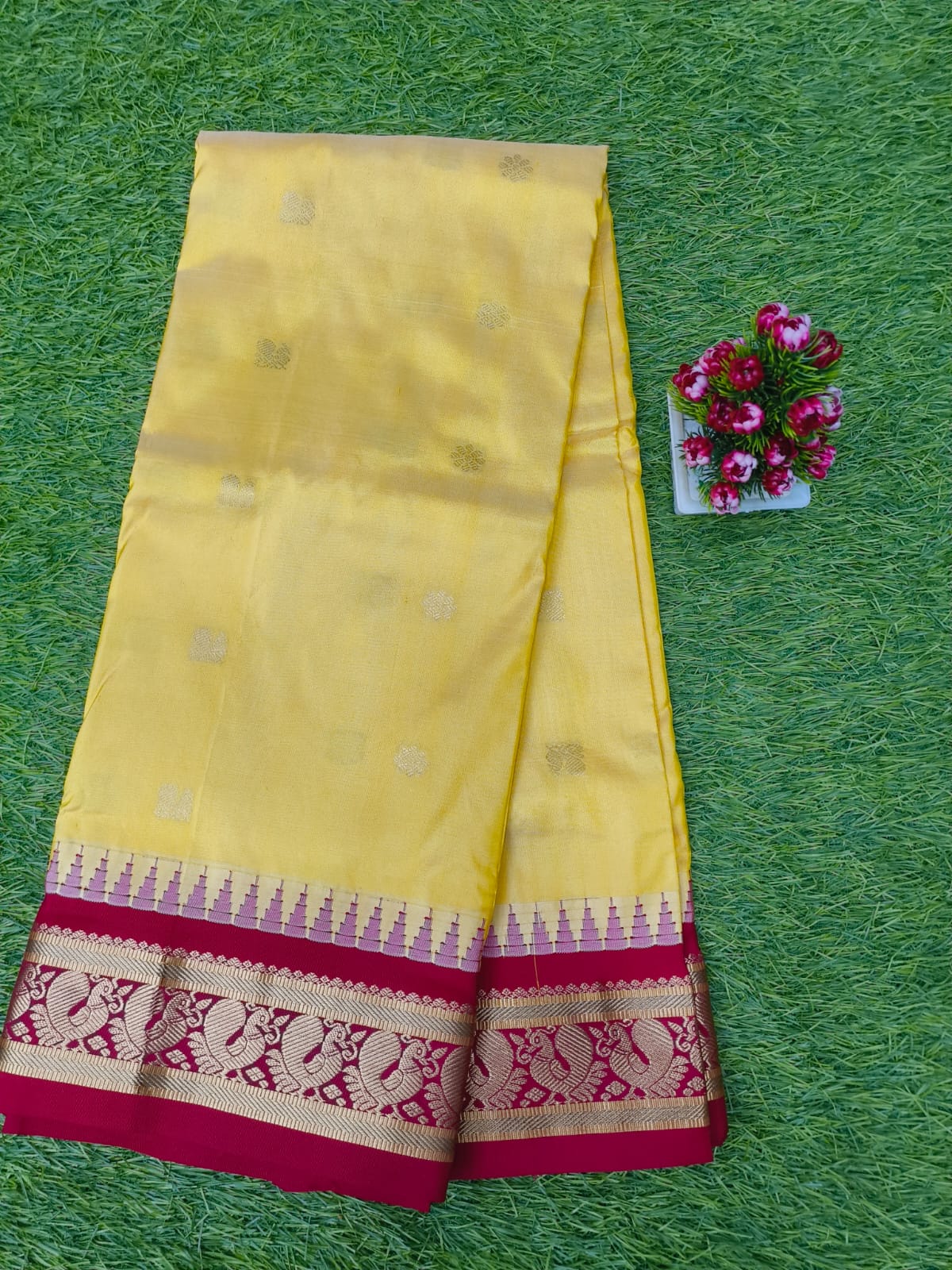 Navaratri Special Yellow Colour