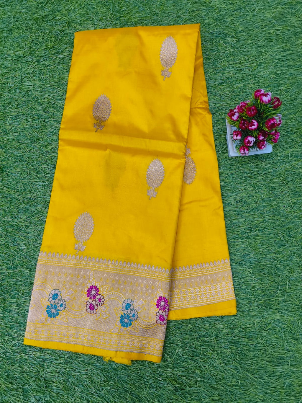 Navaratri Special Yellow Colour
