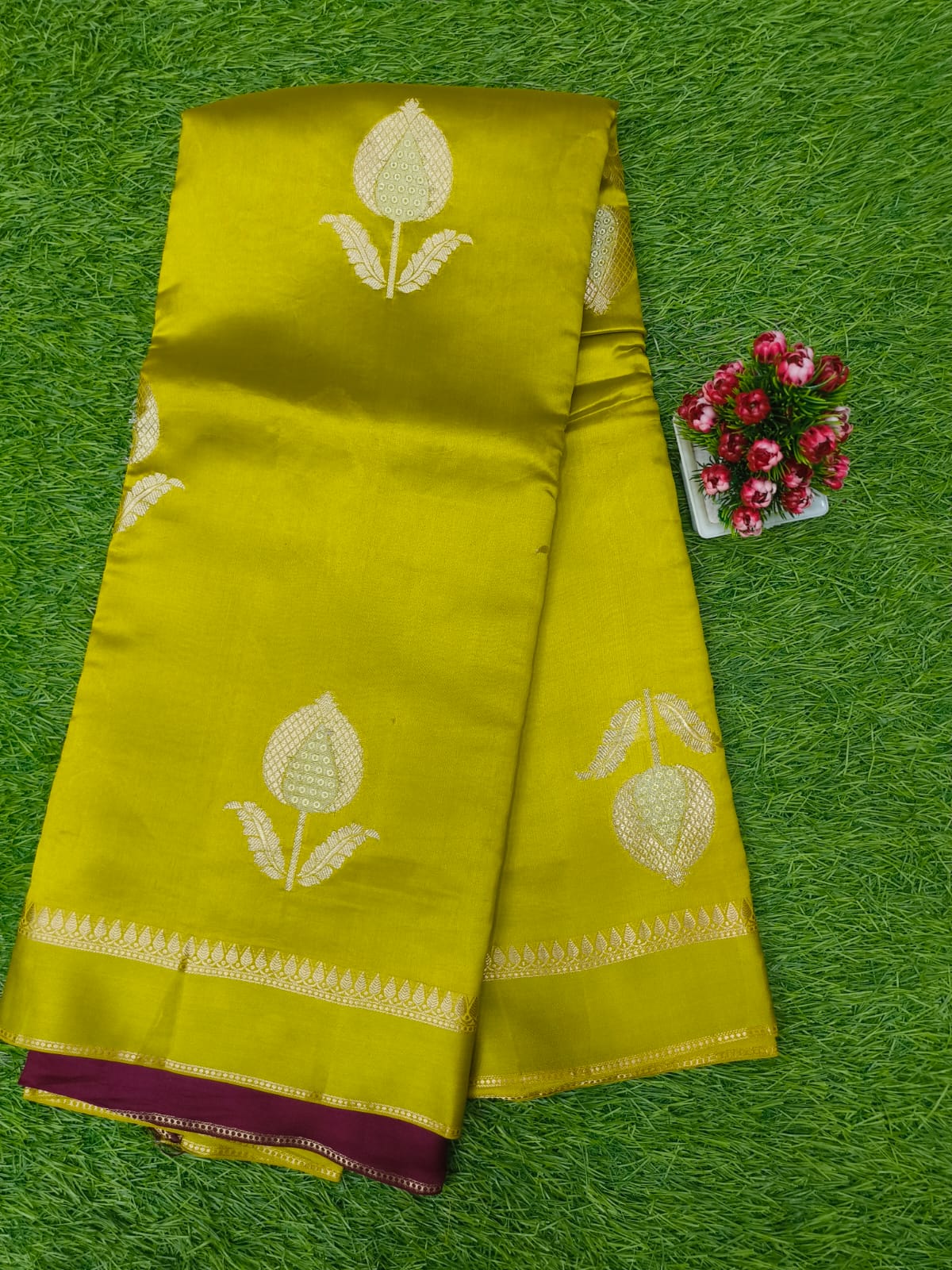 Navaratri Special Yellow Colour