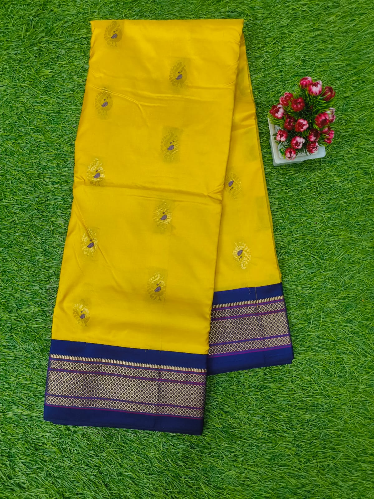 Navaratri Special Yellow Colour