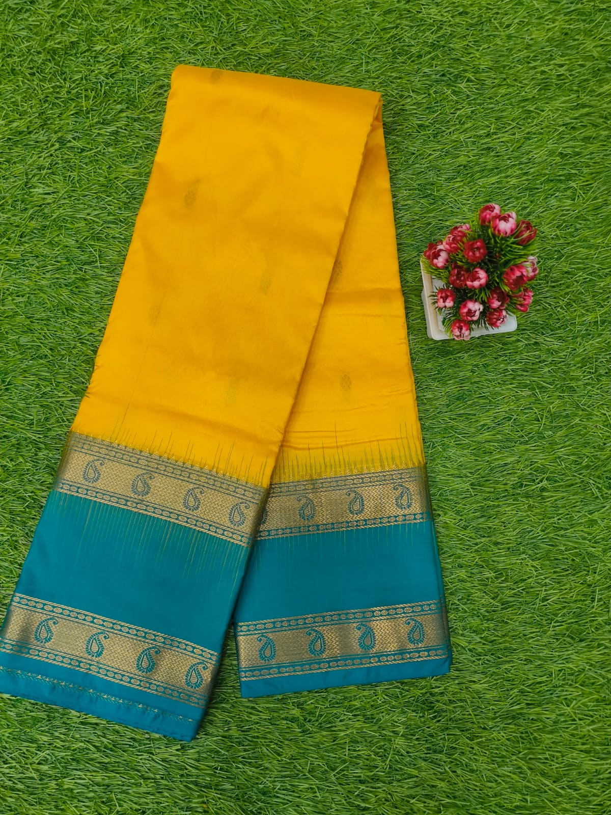 Navaratri Special Yellow Colour