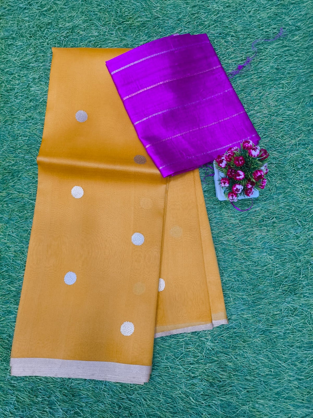 Navaratri Special Yellow Colour
