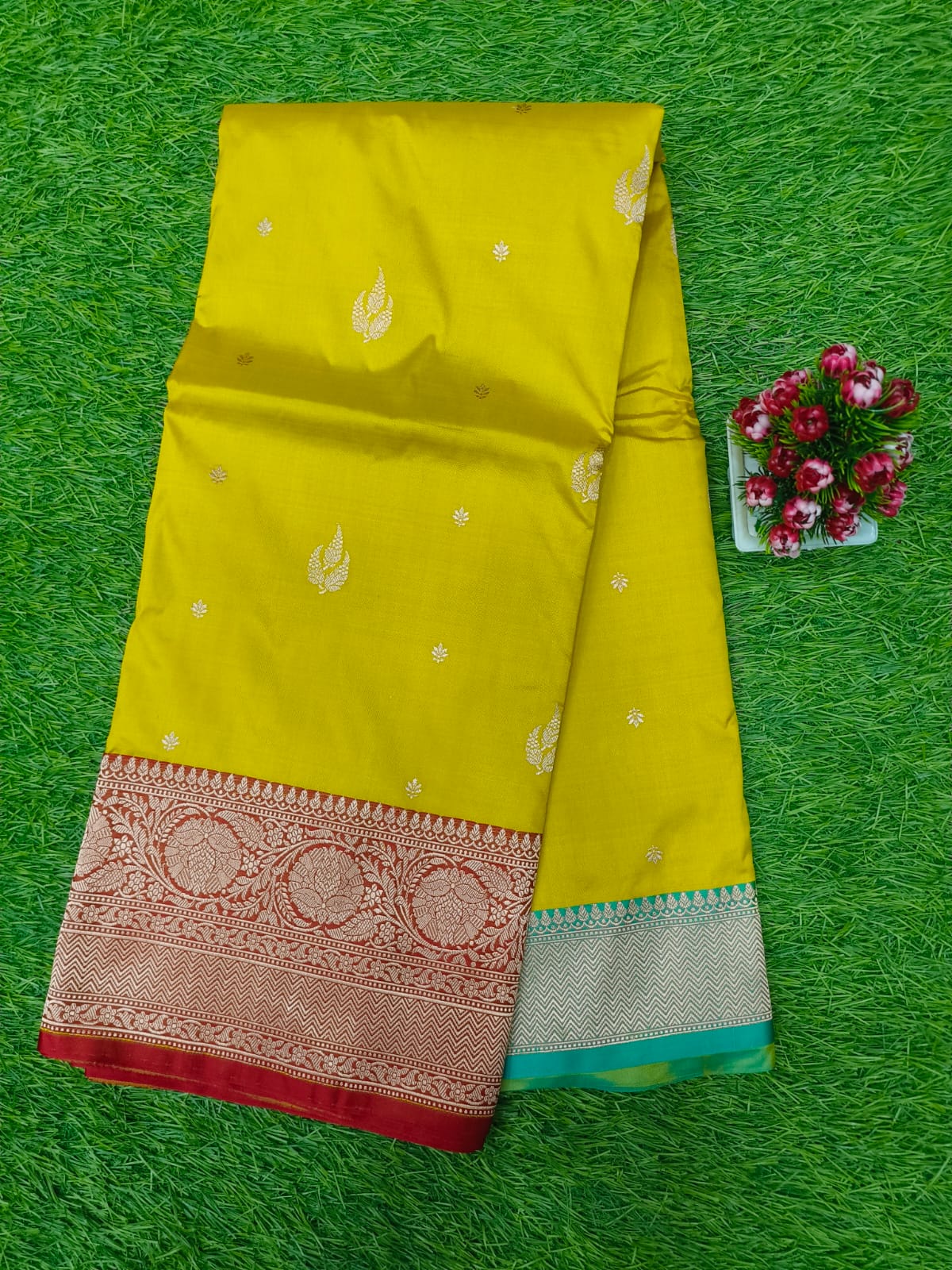 Navaratri Special Yellow Colour