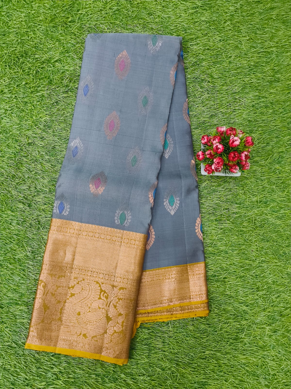 Navaratri Special Grey Colour