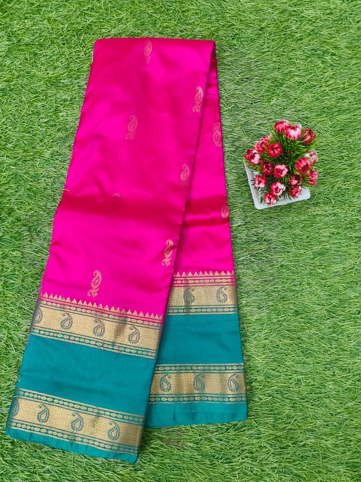 Navaratri Special Pink Colour