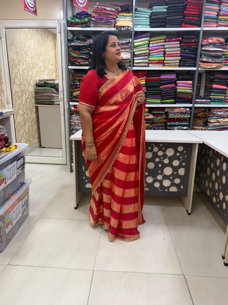 Designer Cocktail Saree In Premium Quality