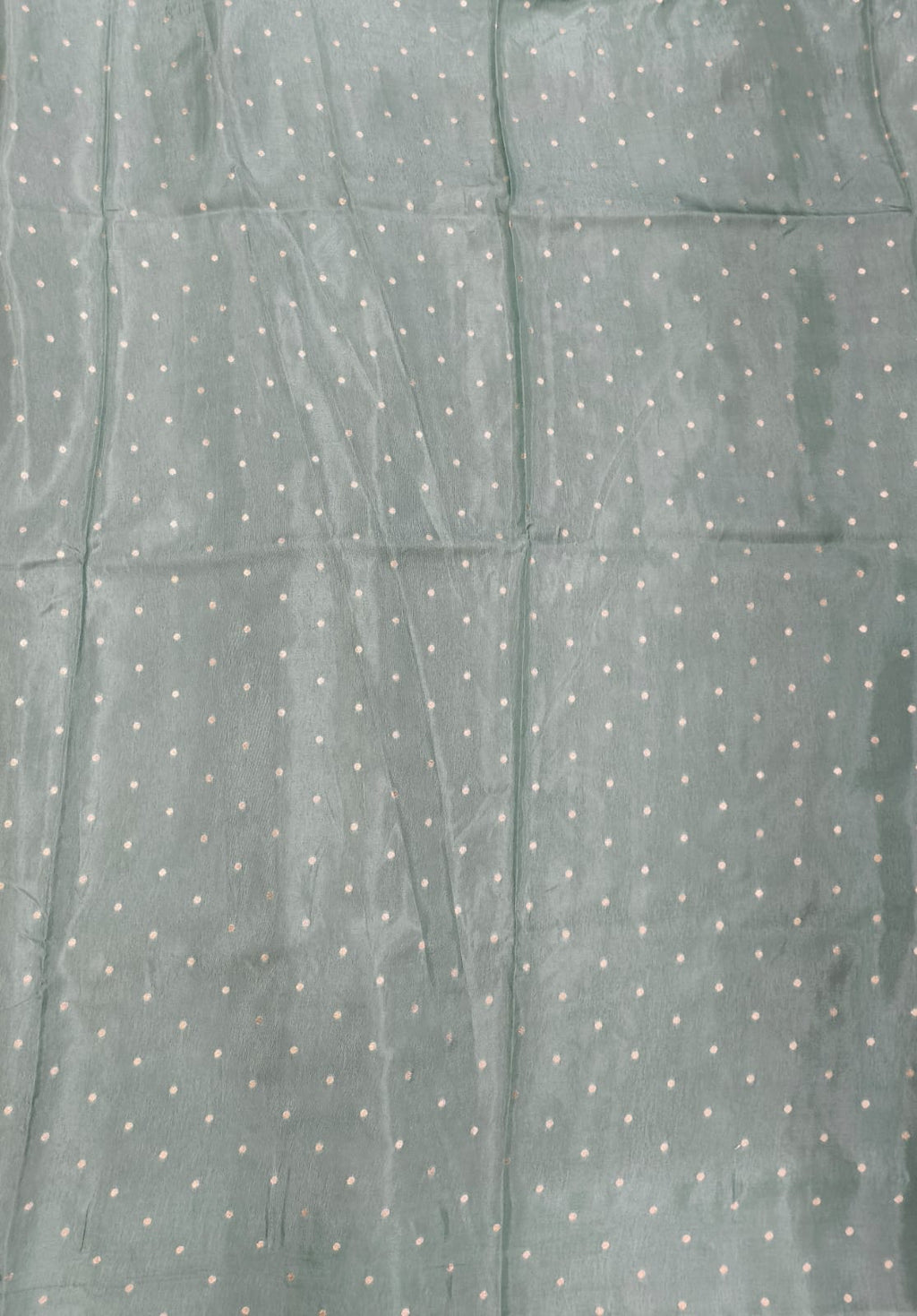 Chinon Georgette Saree With Border Checks Design