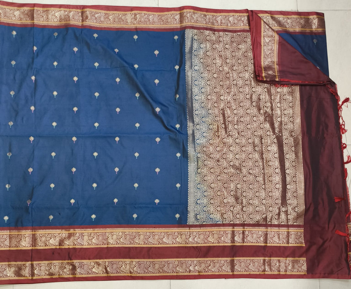 Semi Vintage Sarees