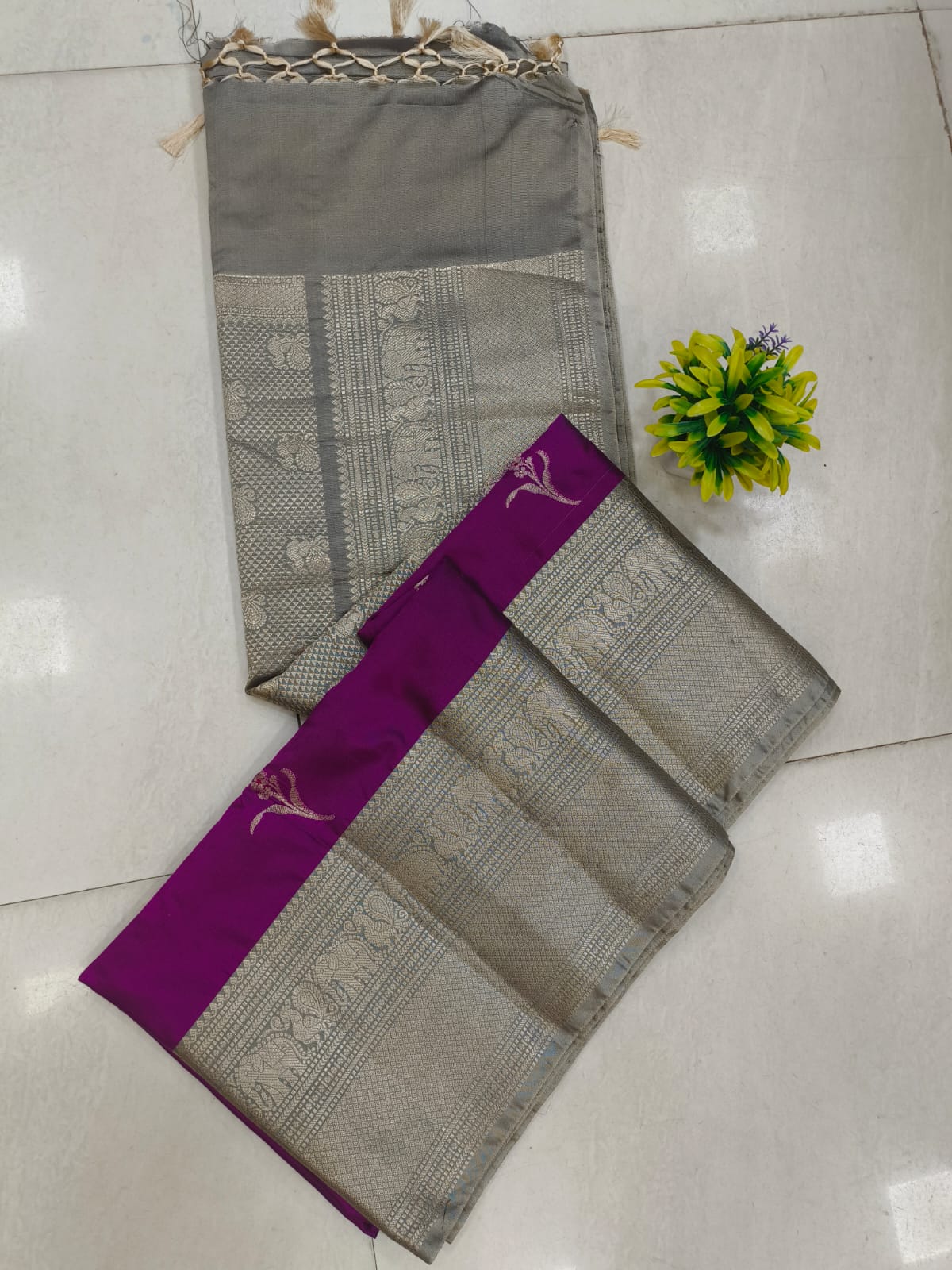 Semi Vintage Sarees