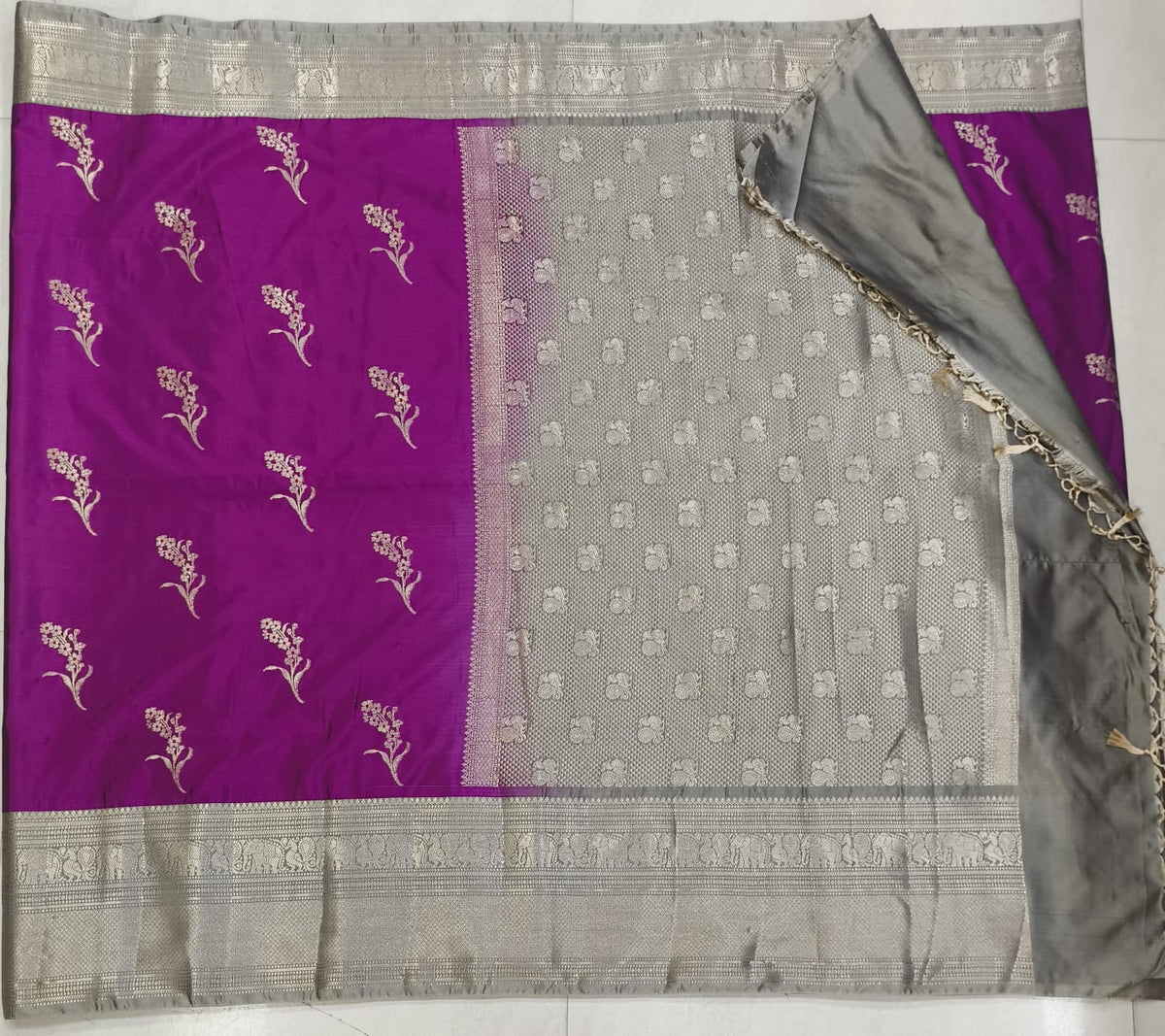 Semi Vintage Sarees