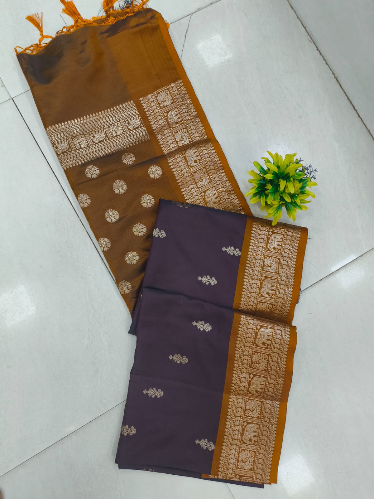 Semi Vintage Sarees