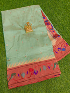 Narayanpet Saree  With A Paithani Border