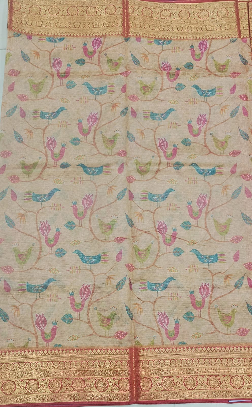 Crush Kota Sarees With Beautiful Design
