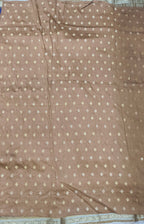 Tussar silk kalamkari Saree