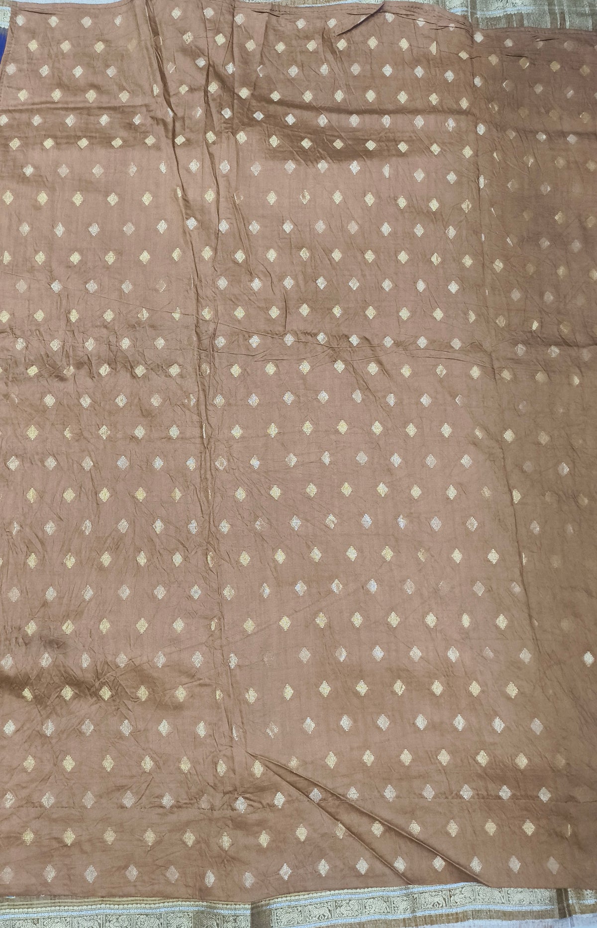 Tussar silk kalamkari Saree