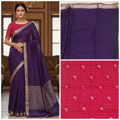 Banaras jarget saree