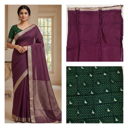 Banaras jarget saree