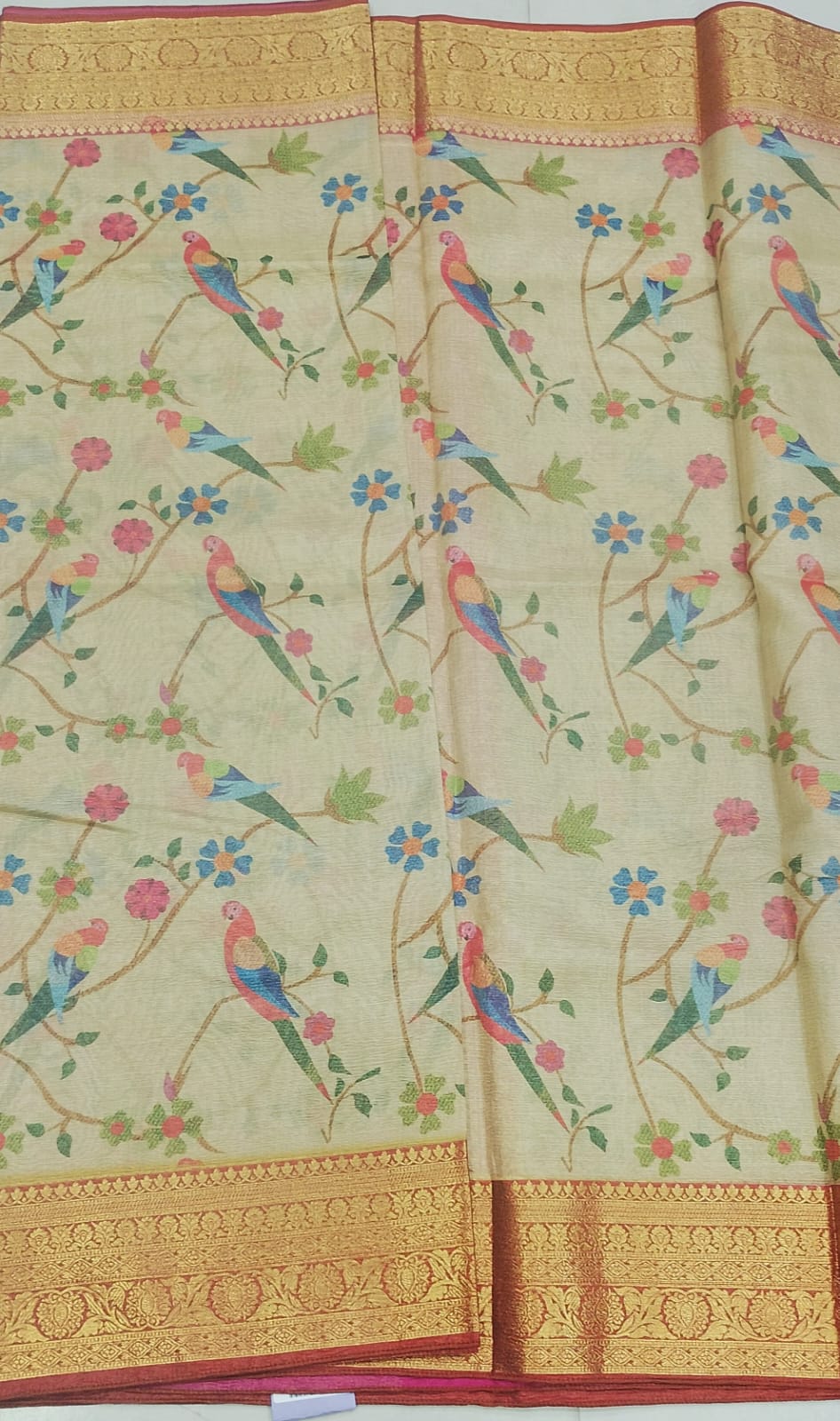 Crush Kota Sarees With Beautiful Design