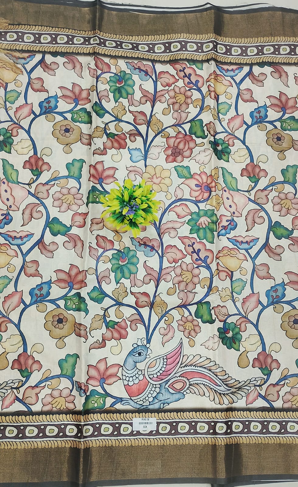 Elegant Kalamkari printed Saree