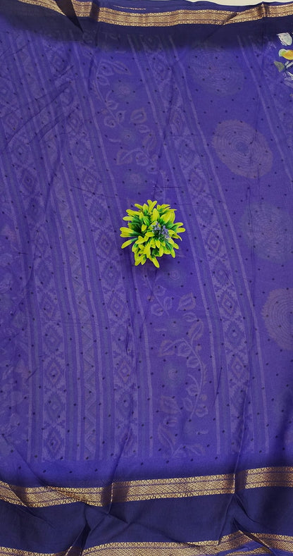 GEORGETTE GAP BORDER