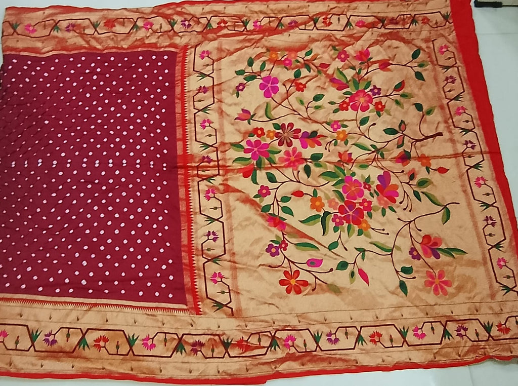 Bandhani Sarees