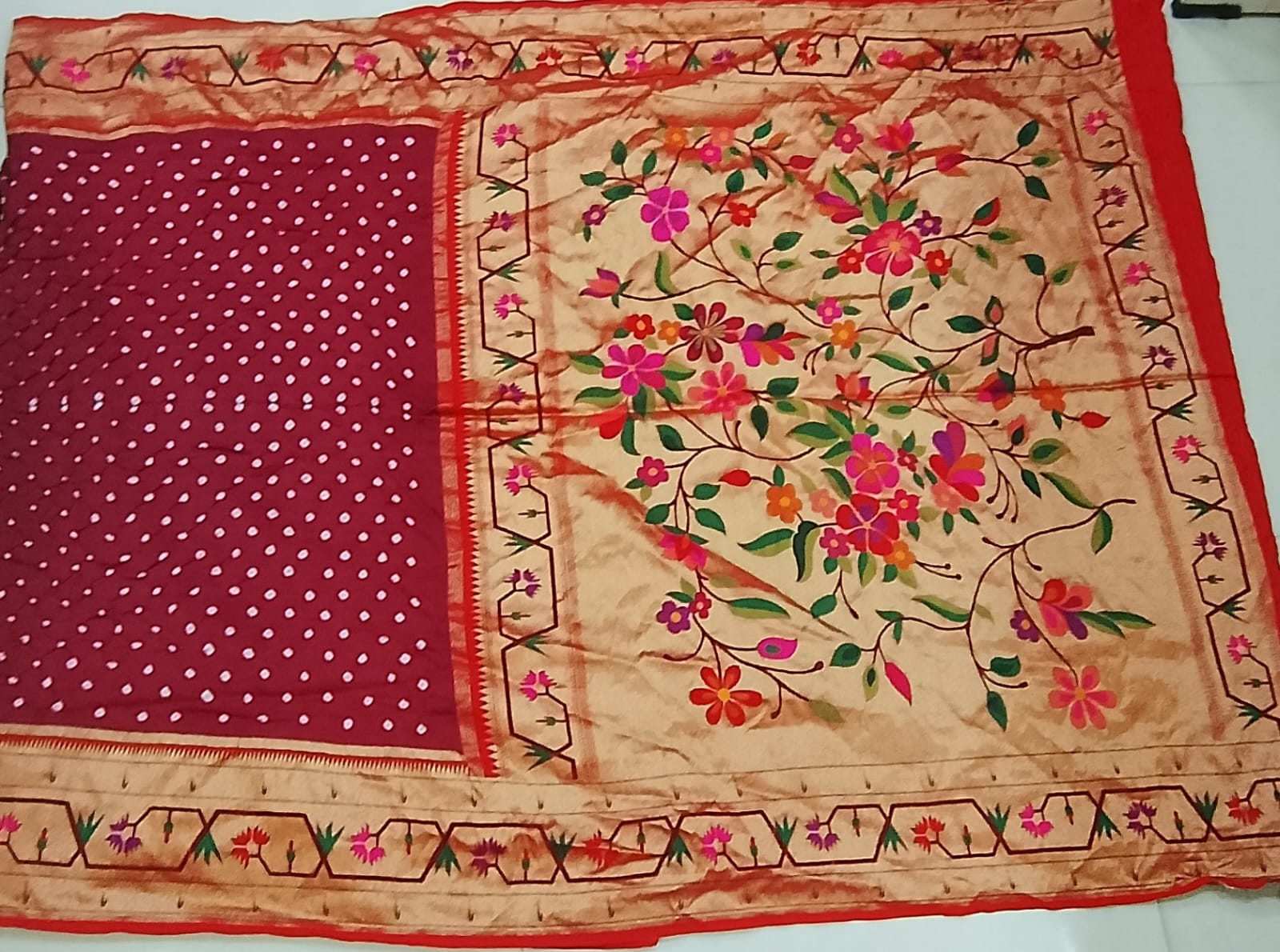 Bandhani Sarees