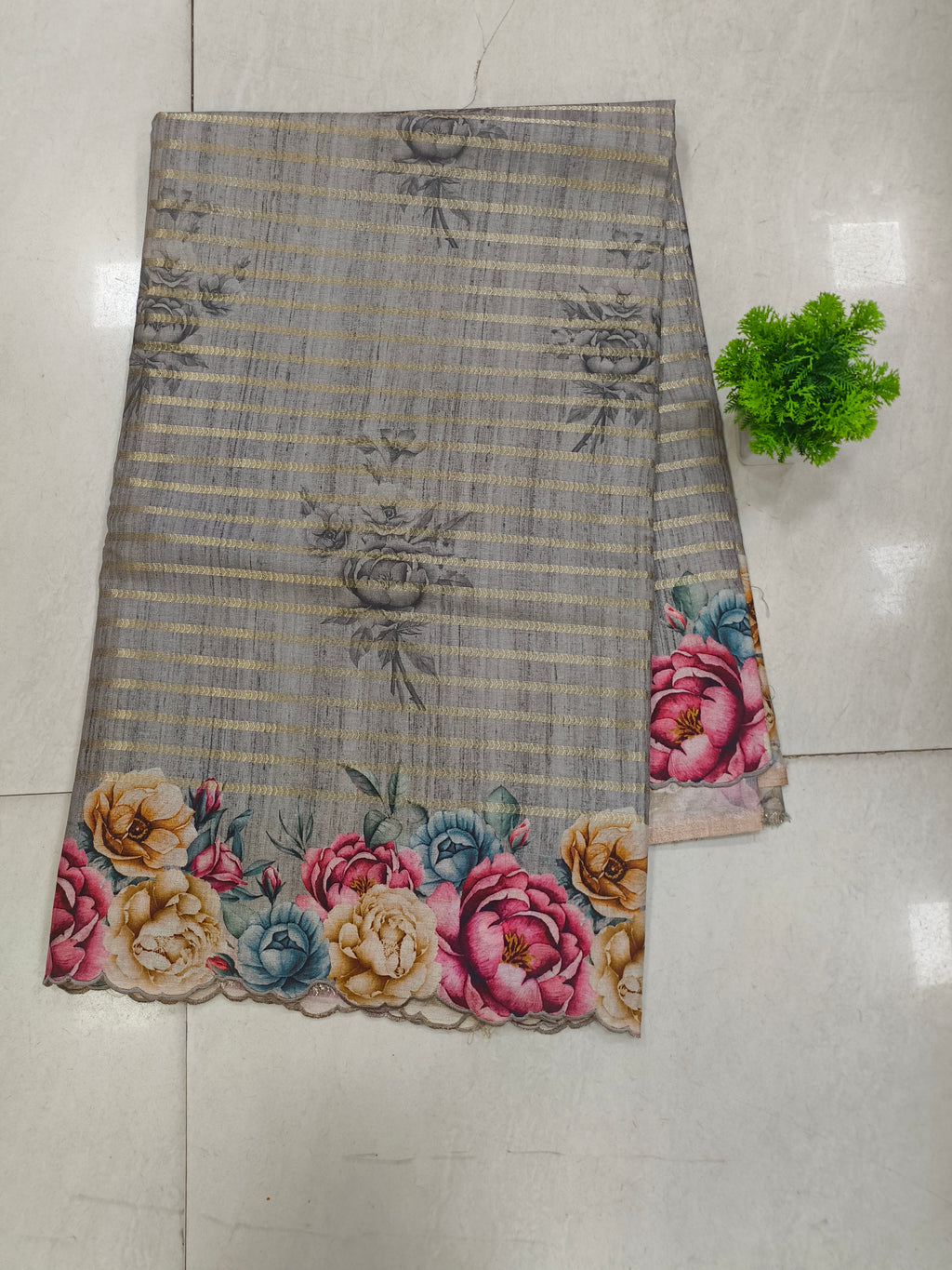 Semi Tussar Sarees