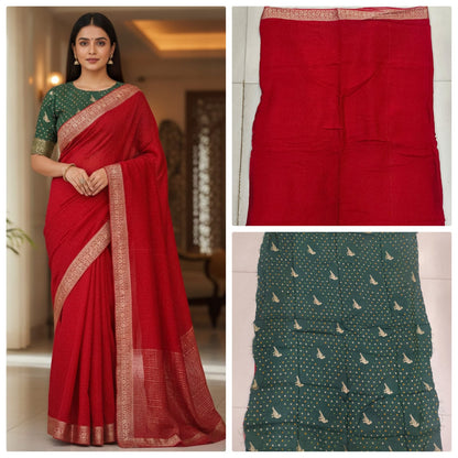 Banaras jarget saree
