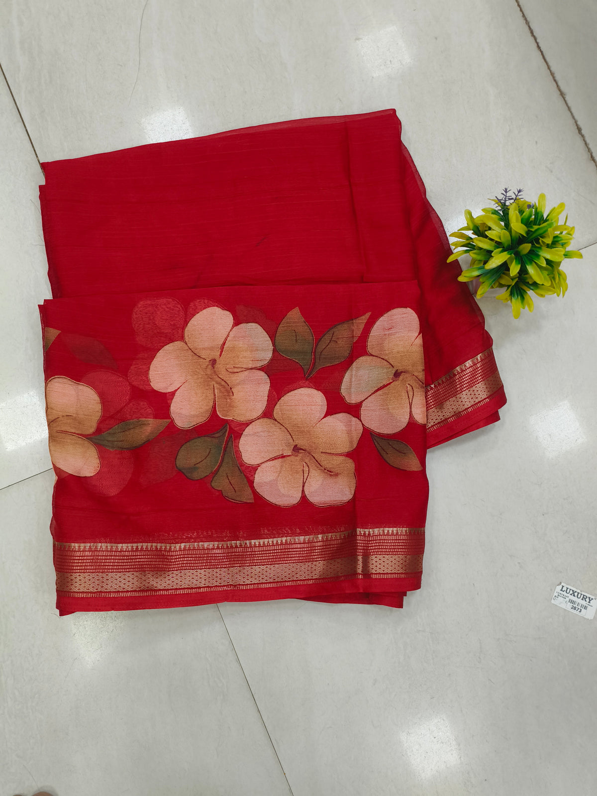 Red floral