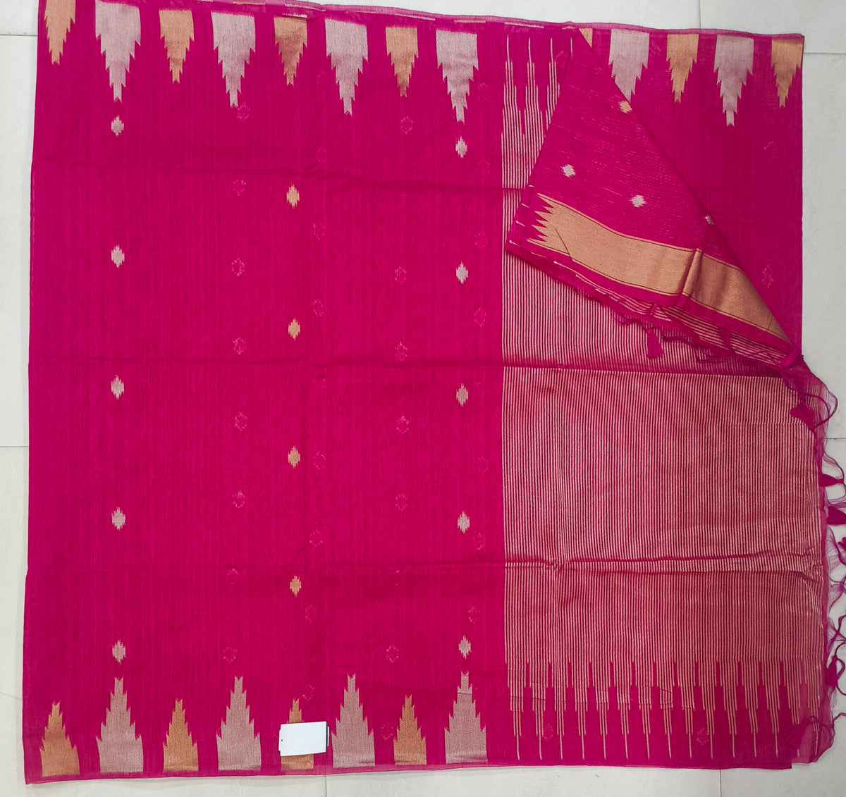 Lenin Jamudani Temple Border Colours