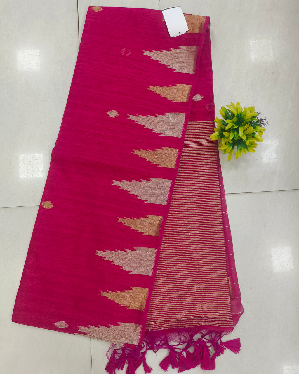 Lenin Jamudani Temple Border Colours