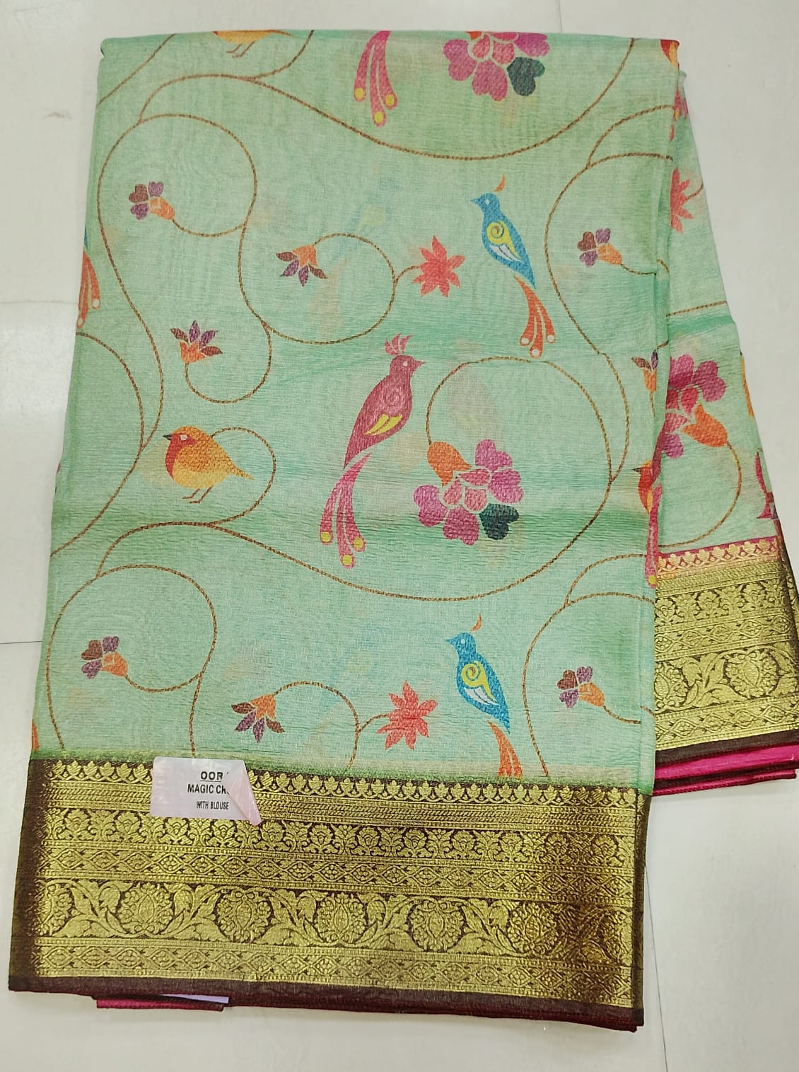 Crush Kota Sarees With Beautiful Design