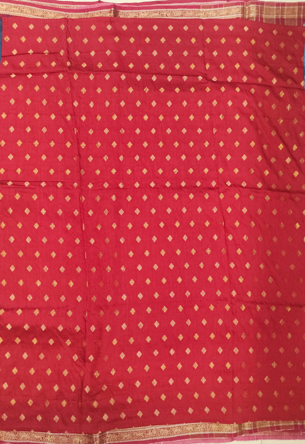 Tussar silk kalamkari Saree