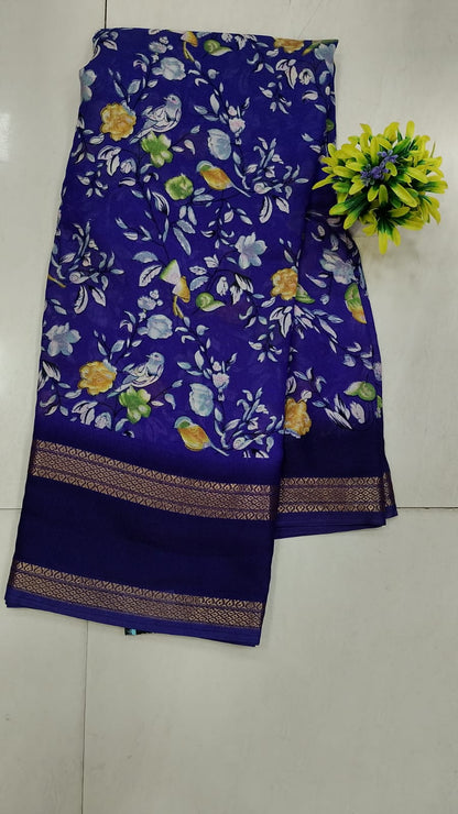 GEORGETTE GAP BORDER