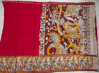 Mangalagiri kalamkari print sarees
