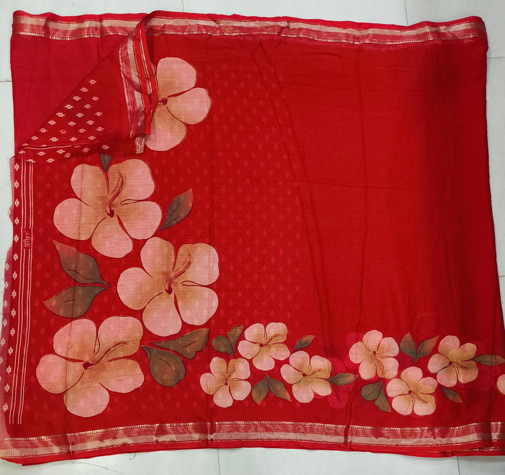 Red floral