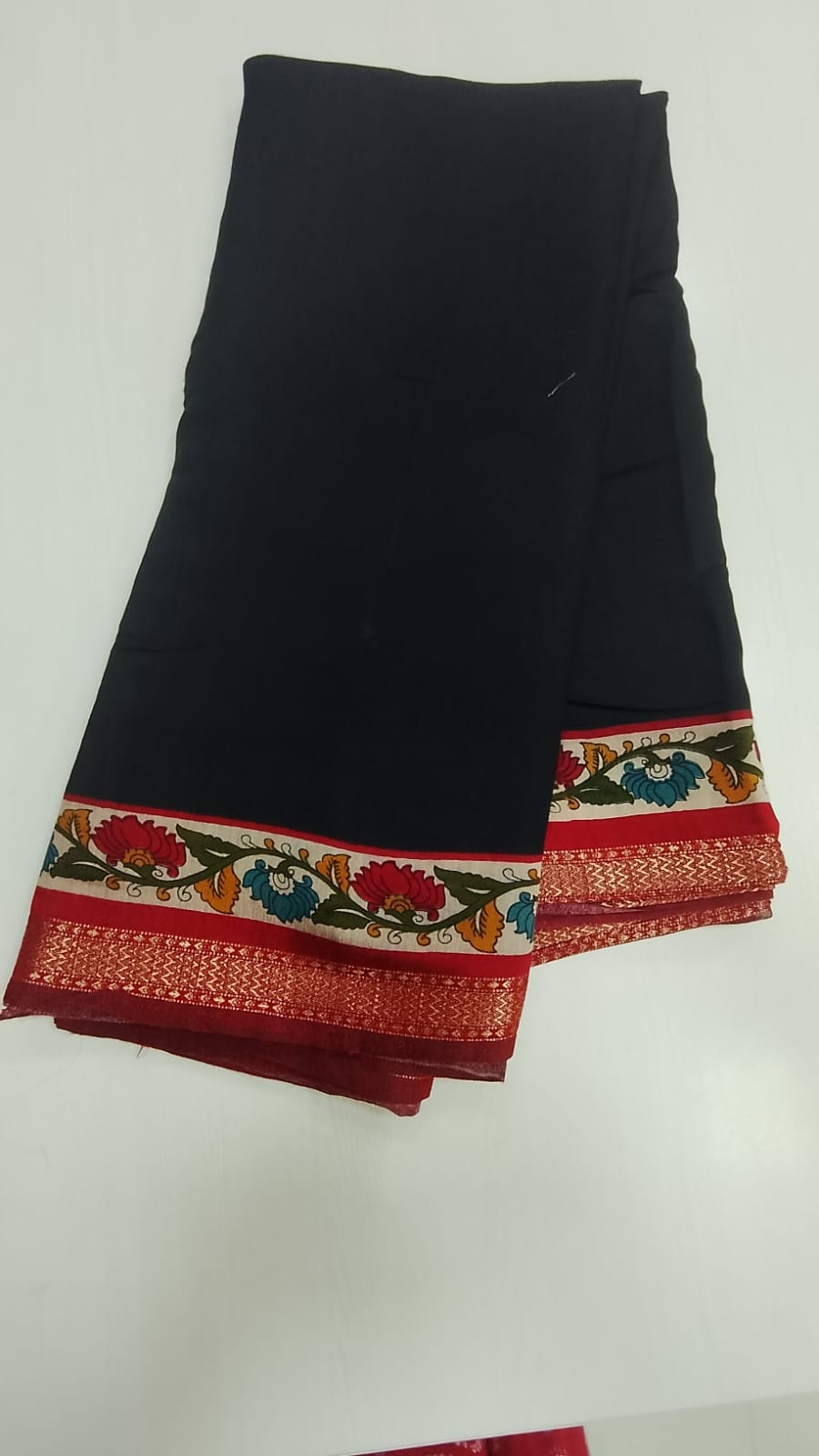 Mangalagiri silk sarees with peacock pallu