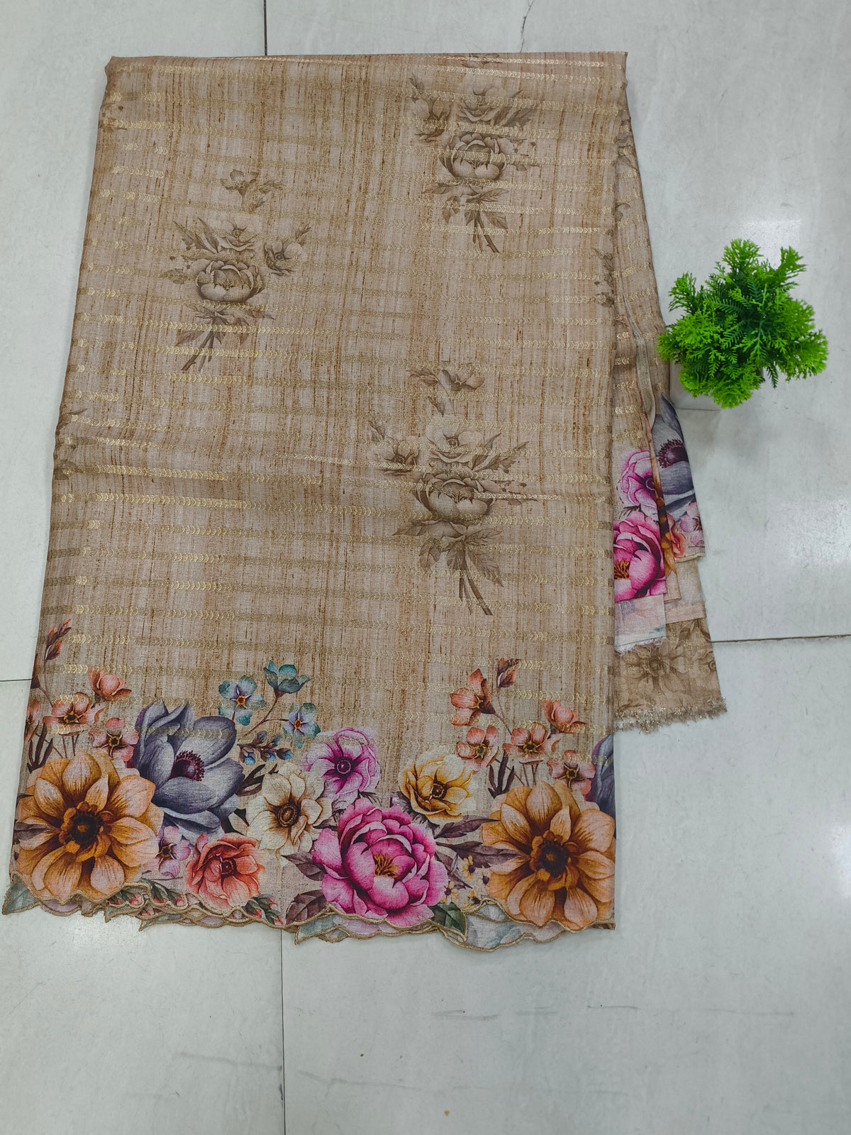 Semi Tussar Sarees