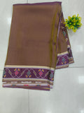 Tissue georgette pattola border